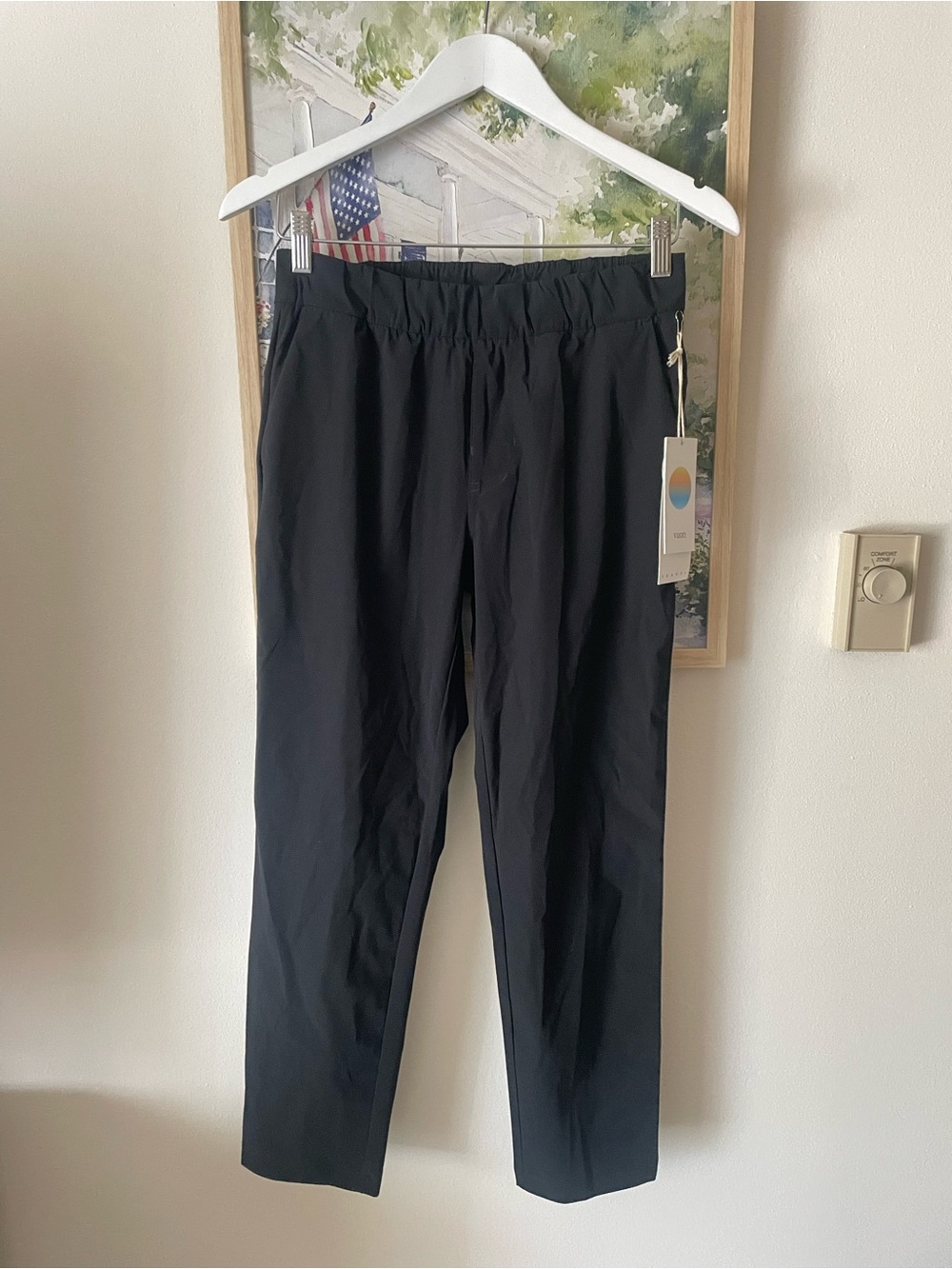 Vuori Women's Wayfarer Pants 7/8 Length Black Small New